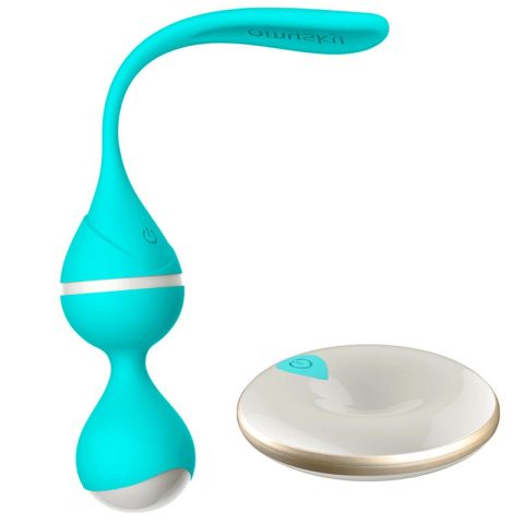 Wireless silent vaginal dumbbell for Kegel ball tightening