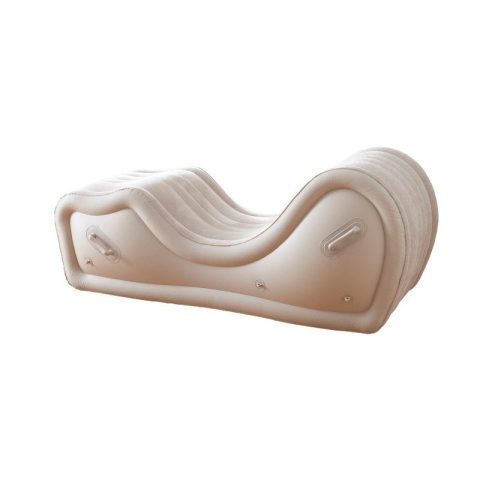 Wave Inflatable Sofa with External Air Pump – Ergonomic Lounge Chair for Outdoor & Intimate Use