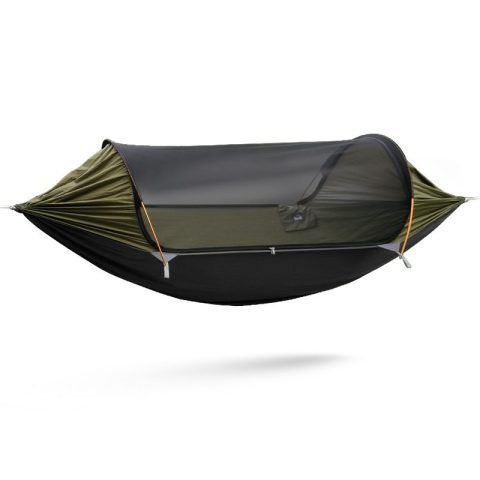 Traveler Anti-Mosquito Camping Hammock – Discreet Couples' Suspended Intimate Sanctuary for Outdoor Pleasure