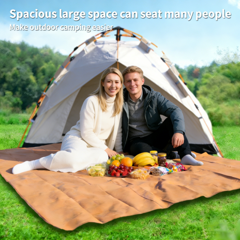 Thick Suede Waterproof Picnic Mat – Discreet Couples' Intimate Adventure Blanket for Outdoor Pleasure