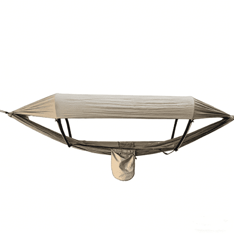 Mosquito Net Camping Hammock – Discreet Couples' Suspended Intimate Sanctuary for Outdoor Pleasure