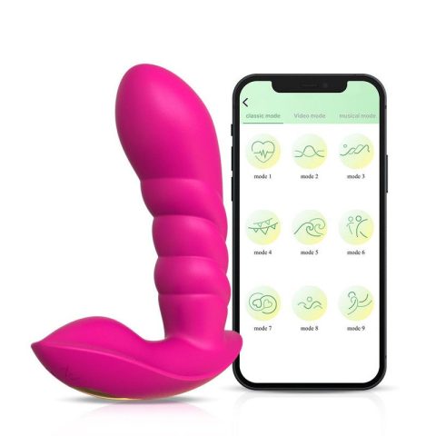 Outdoor Wearable Vibrator with APP Remote Control for Women