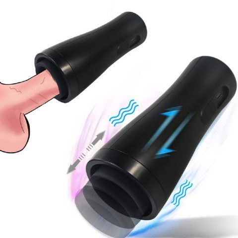 Dark Warrior Automatic Thrusting Male Masturbation Cup