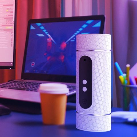 Dual Hole Automatic Male Masturbation Cup with Timer